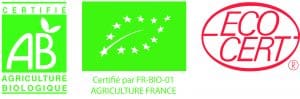 Bio- certifiée ECOCERT FR-BIO-01